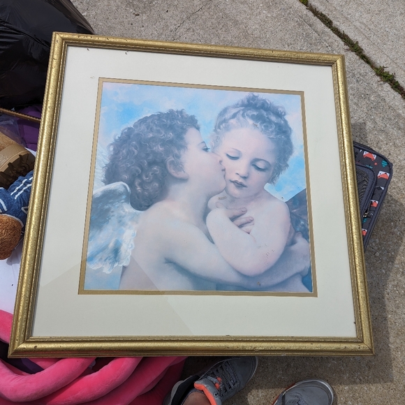 The first kiss by bouguereau - Picture 3 of 3